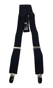 22-Inch Children Elastic and Adjustable Suspenders, Black - Picture 1 of 4