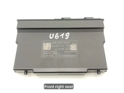 Centralina Per Sedile Porsche Cayenne 9Y0 9Y3 2021 Destra Anteriore 4M6959760E - Immagine 1 di 4