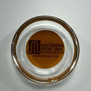 Vintage Manchester Motor Inn Motel Middletown, Ohio Advertising Ashtray - Picture 1 of 4
