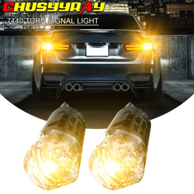 2x 7440 7443 Luces LED delanteras intermitentes para Chevrolet Silverado 1500 2014-2018 Foto 1 de 4