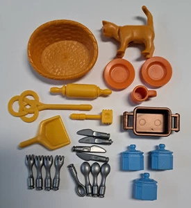 Playmobil Rosa Serie Zubehör Ersatzteile Küche Geschirr 5320 5322 5326 #E912 - Bild 1 von 1