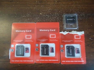 (3) 1 TB Memory card Micro High Speed Class 10 w/ adapter - Zdjęcie 1 z 6