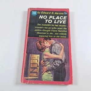 Vintage No Place to Live by Edward S Aarons Book Paperback c1964 - Picture 1 of 12