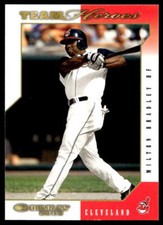 2003 Donruss Team Heroes 160 Milton Bradley Indians  Baseball Card