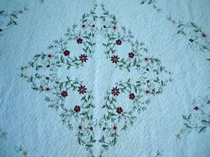 Trapunta floreale J.C. Penney Queen - Foto 1 di 7