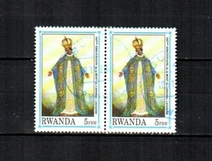 RWANDA Scott's 1370 ( 2v ) Statue of Madonna F/VF Used Pair ( 1992 ) #4 - Picture 1 of 1
