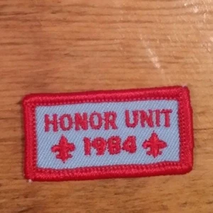 HONOR UNIT 1984 BOY SCOUT PATCH FREE SHIPPING - Picture 1 of 2