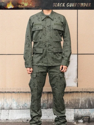 BDU тактический ночь пустыни костюм старой школы стиль боевой куртки с брюки косплей - Изображение 1 из 4