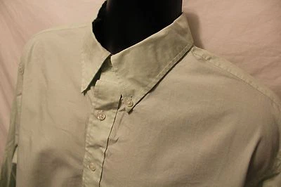Men's Club Room Light Green Easy Care L/S Dress Shirt 18 34-35 100% Cotton - Image 1 of 3