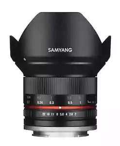Samyang 12mm F2.0 High Speed Wide Angle Lens (Sony E Black) - Picture 1 of 5