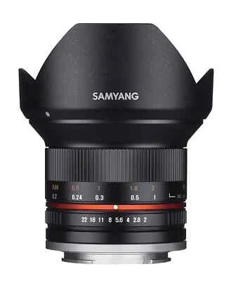 Samyang 12mm F2.0 High Speed Wide Angle Lens (Sony E Black) - Image 1 of 4