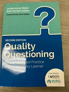 Quality Questioning : Research-Based Practice to Engage Every Learner by Elizabe - Foto 1 di 2