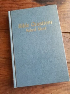 Oliver B Greene Bible Questions Asked Most 1970 Hardcover First Edition Mrs - Picture 1 of 9
