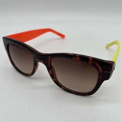 Vintage GAP Sunglasses Cats Eye Frame with Orange & Yellow Temples WOW! - Image 1 of 4