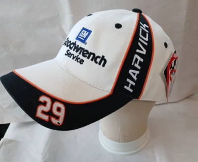 SOMBRERO DE CARRERAS NASCAR KEVIN HARVICK GOODWRENCH con etiquetas Foto 1 de 4