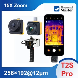 Cámara termográfica T2S Pro para Android iPhone 15X zoom 8 mm lente marco 40 mm - Imagen 1 de 10