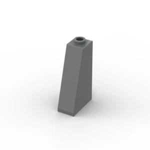 Lego 5x Schrägstein 2x1x3 slope 75 4460b dunkelgrau dark bluish gray - Bild 1 von 1