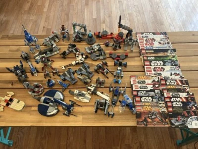30+ JUEGO SISTEMA LEGO STAR WARS LOTE 75280 7110 75199 75000 75262 Sin Minifiguras LIMPIO Foto 1 de 4