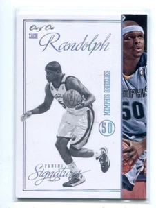 2012-13 Panini Signatures Stars Platinum Zach Randolph 1/1 Memphis Grizzlies - Bild 1 von 2