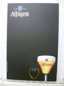 A FRENCH 'AFFLIGEM' BIERE BAR MENU BOARD. FRENCH 'AFFLIGEM' BAR MENU BLACKBOARD - Foto 1 di 6