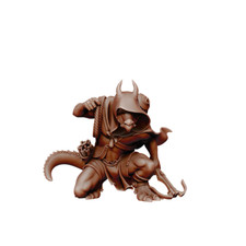 Kobold Ranger Hunter Trapper - Dungeons and Dragons - Fantasy Miniature Tabletop
