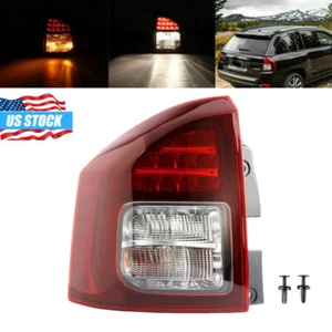 LED Tail Light Lamp Assembly Driver Side Left LH Fit For Jeep Compass SUV Truck - Picture 1 of 12