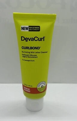 NEW DEVACURL CURLBOND Re - Coiling Mild Lather Cleanser Travel SZ 44ml/1.5oz - Image 1 of 4