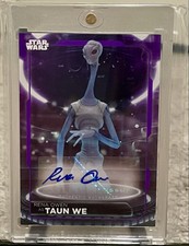 Topps Star Wars Authentic Autographs Rena Owen Taun We Card