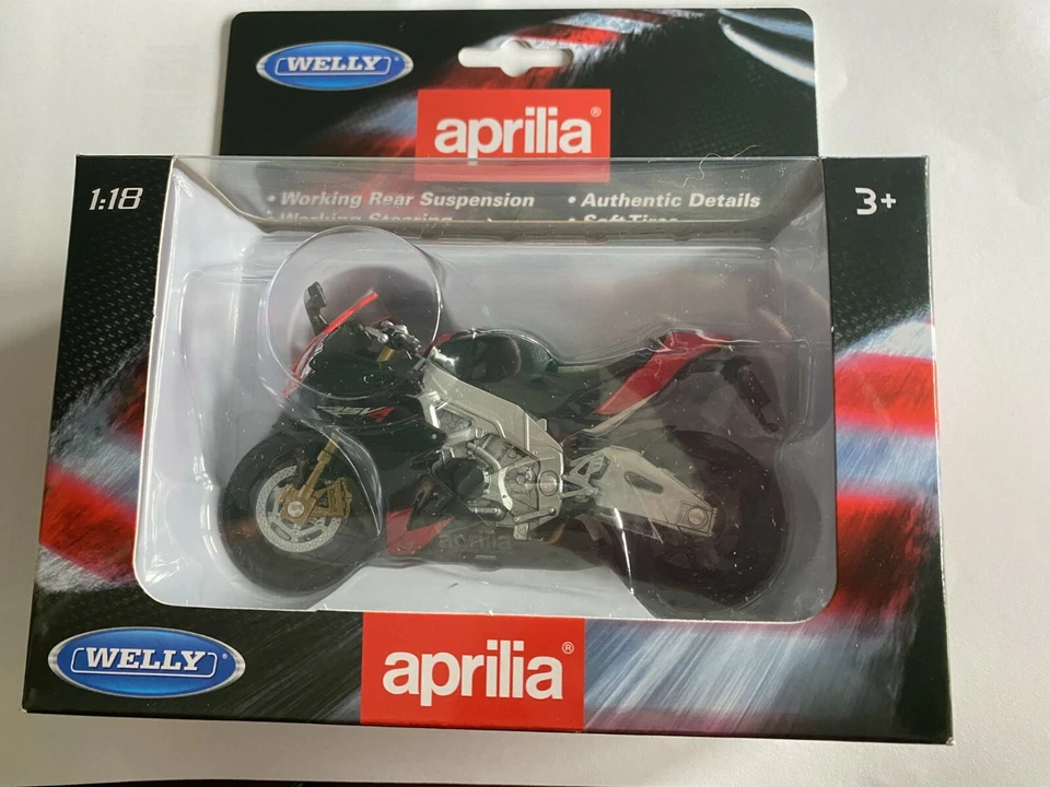 WELLY 1:18 Aprilia RSV 4 Factory rot - Bild 1 von 1