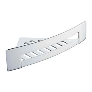 BYTRO Eckseifenkorb Edelstahl Chrom 160x280x75 mm für Bad & WC >> zum Bohren - Bild 1 von 7