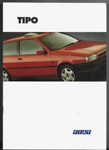 Fiat Tipo 1993-95 Irish Market Sales Brochure 1.4 S 1.6 1.9TD SX 2.0 SLX 16V - Picture 1 of 1