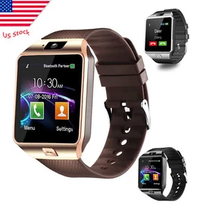 Touch Screen Smart Watch Fitness Tracker Smartwatch Phone Call Text for Android - Picture 1 of 15