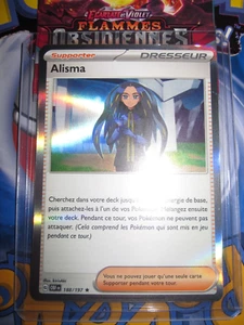 POKEMON ALISMA 188/197 RARE HOLOFOIL FRANCAIS FLAMMES OBSIDIENNES OBF EV3 - Picture 1 of 12