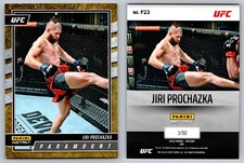 2022 Panini UFC Instant Access Paramount Gold Card #P23 Jiri Prochazka /50