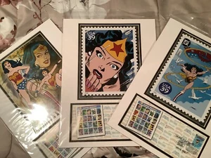 DC Comics USPS Wonder Woman Komplettset Erster Tag Ausgabe 2006 - Bild 1 von 1