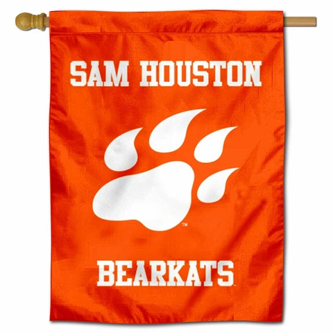 Sam Houston State University New Paw Two Sided House Flag Cover