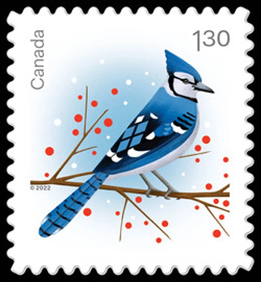 🍁Canadá #3366 "HOLIDAY BIRDS" Nuevo 2022 Troquelado Q/Pac Individual Foto 1 de 1