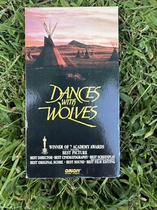 Dances With Wolves VHS 1990 Orion Home Video Watermark - Picture 1 of 3