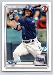 2020 Bowman 1st Edition #BFE-1 Wander Franco Used