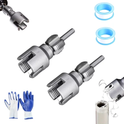 New Integrated Internal and External Pipe Threading Tool Set 1/2 inch, 3/4 inch - Image 1 of 4