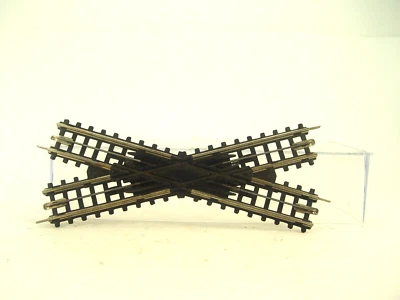 Kreuzung    m. Pappschwellen  - Trix Express HO  - #187     gebr. - Bild 1 von 2