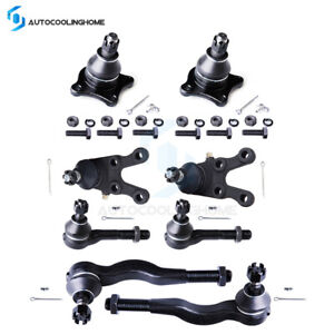Front Outer Inner Tie Rod Ends Ball Joints For 1997-04 Mitsubishi Montero Sport