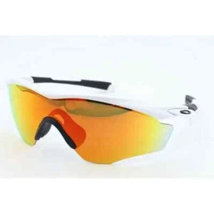 Oakley OO9343-05 White/Black Sunglasses Yellow Lenses - Picture 1 of 5