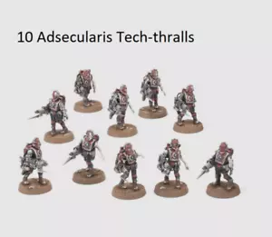 Warhammer 30k/40k Mechanicum Adsecularis Tech-Thrall x10 NEW NO BOX - Picture 1 of 1