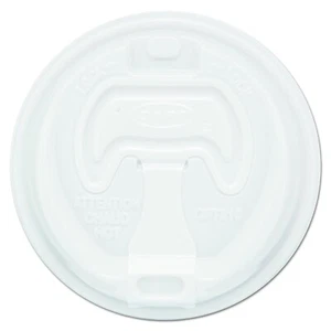 Dart 16RCLPK Optima Reclosable Lid, 12-24oz Foam Cups, White (Pack of 100) - Picture 1 of 2