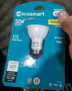 Ecosmart 50W Equivalent Bright White (3000K) MR16 LED Flood DIMMABLE 500 Lumens - Picture 1 of 1
