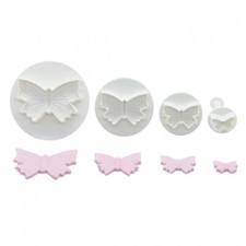 Taglierina per timbro - set da 4 farfalle