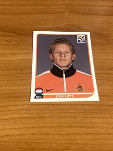 2010 Panini World Cup Sticker - Dirk Kuyt Netherlands Unnumbered Black - Picture 1 of 1