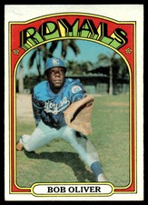 1972 Topps Bob Oliver Kansas City Royals #57