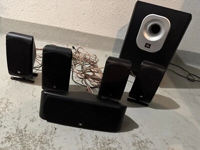 JBL Lautsprecher Anlage SUB 200/300 mit Subwoofer - Bild 1 von 4
